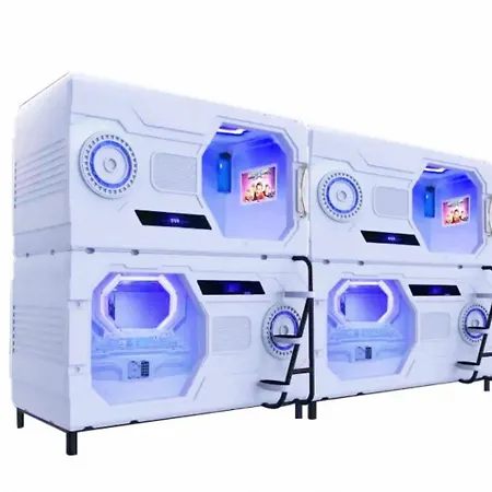 Hostel Belgrade Airport Space Capsule Beds