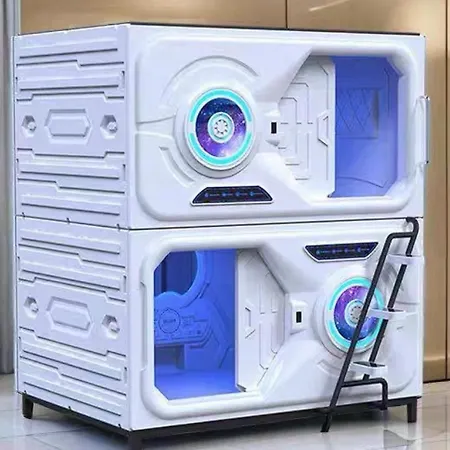 Belgrade Airport Space Capsule Beds Hostel *