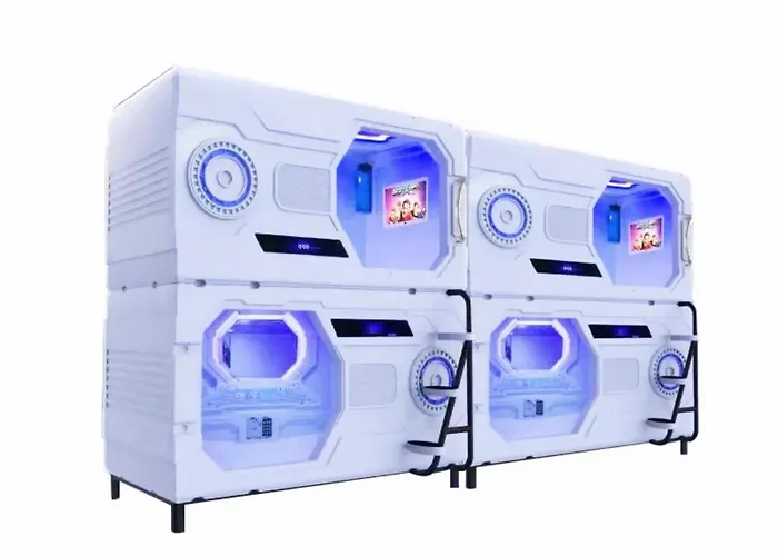 Hostel Belgrade Airport Space Capsule Beds